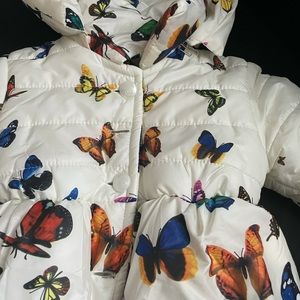 Kids butterfly puffer